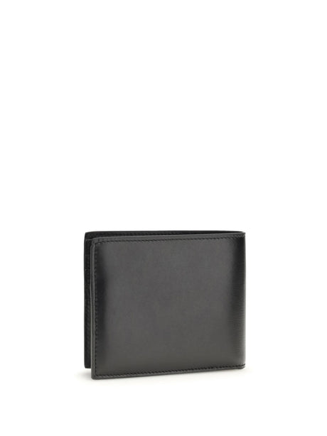 Fendi Bifold leather Wallet - Nero+Palladio