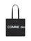 Comme Des Garcons Shopping Tote Bag - Black