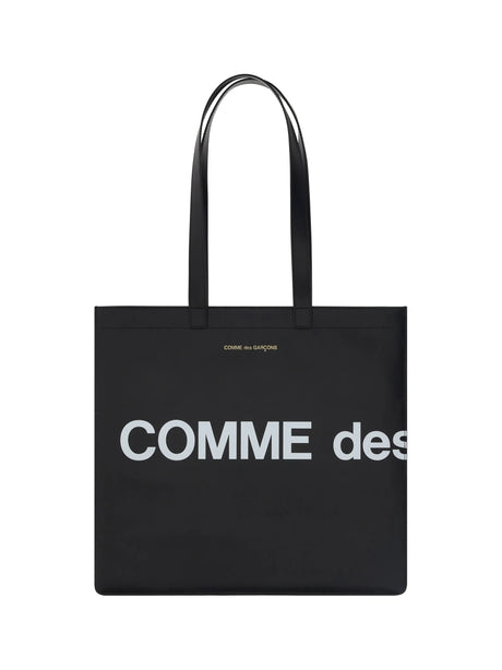 Comme Des Garcons Shopping Tote Bag - Black