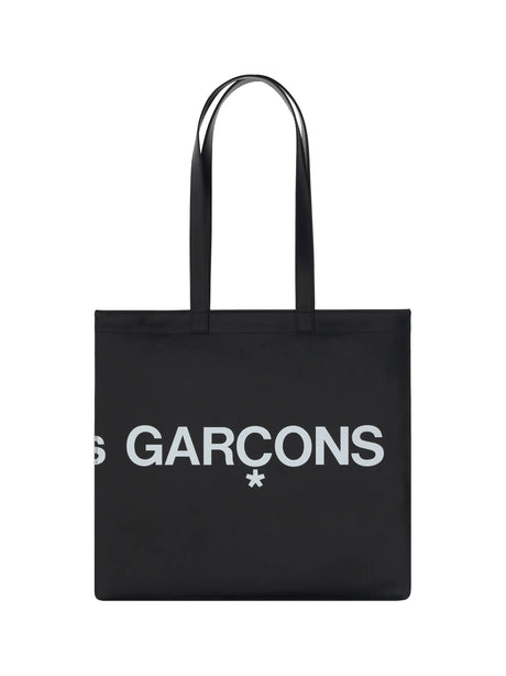 Comme Des Garcons Shopping Tote Bag - Black