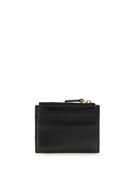 Valentino Garavani Viva Superstar Card Holder - Black/Spice