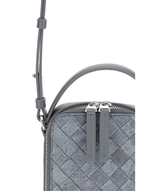 Bottega Veneta Woven Phone Case - Cloudy Indi/Gra.M-S