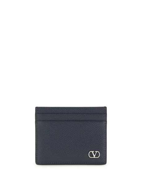 Valentino Garavani VLogo Signature Card Holder - Marine