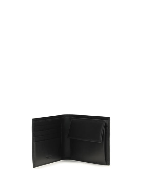 Ferragamo Gancini bifold Wallet - Nero.