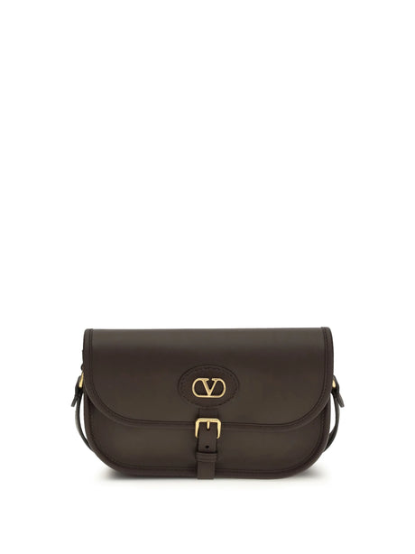 Valentino Garavani Small Antibes Shoulder Bag - Oak Brown
