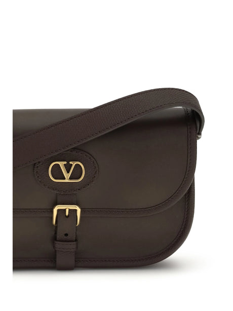 Valentino Garavani Small Antibes Shoulder Bag - Oak Brown