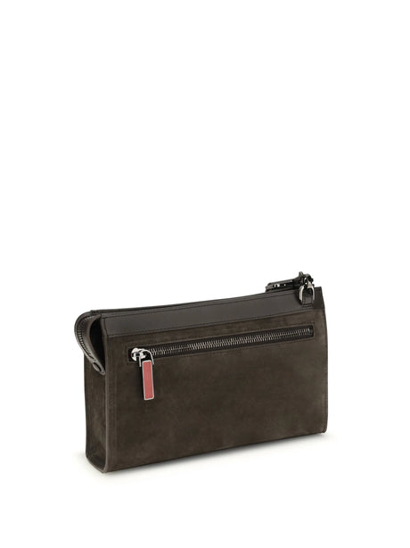 Christian Louboutin Funky Shoulder Bag - Cafe/Gun Metal