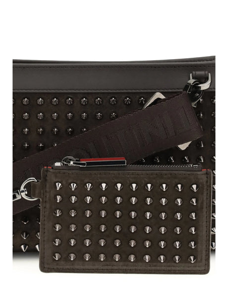 Christian Louboutin Funky Shoulder Bag - Cafe/Gun Metal