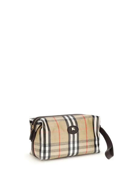 Burberry Highlands Beauty Bag - Sand