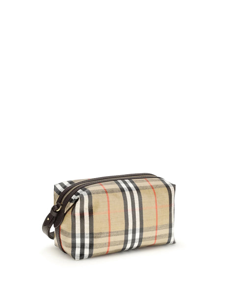 Burberry Highlands Beauty Bag - Sand