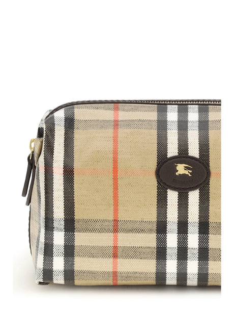 Burberry Highlands Beauty Bag - Sand