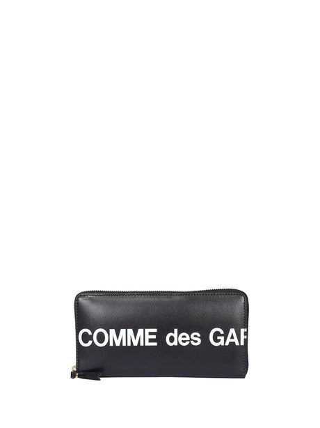 Comme Des Garcons Leather Wallet - Black