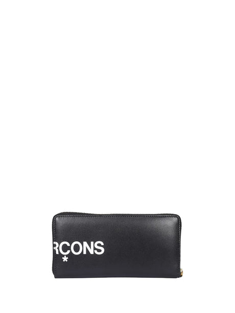 Comme Des Garcons Leather Wallet - Black