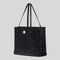 MCM Medium Liz Shopper in Visetos Black RS-MWPGSLR02BK001
