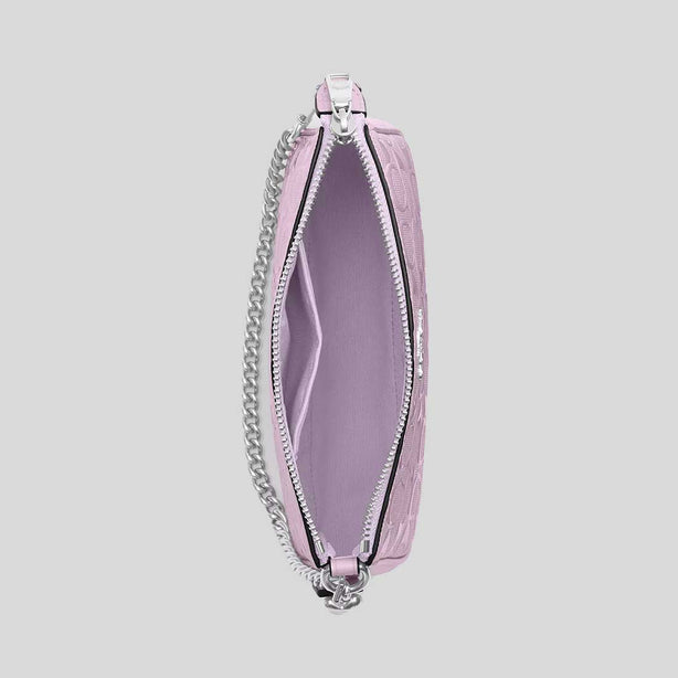 COACH Nolita 19 In Signature Leather With Heart Charm Light Violet RS-CCZ27