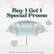 Emerald Hill x La Gourmet Collection - UV Protection Automatic Umbrella (Buy 1 get 1 Free)