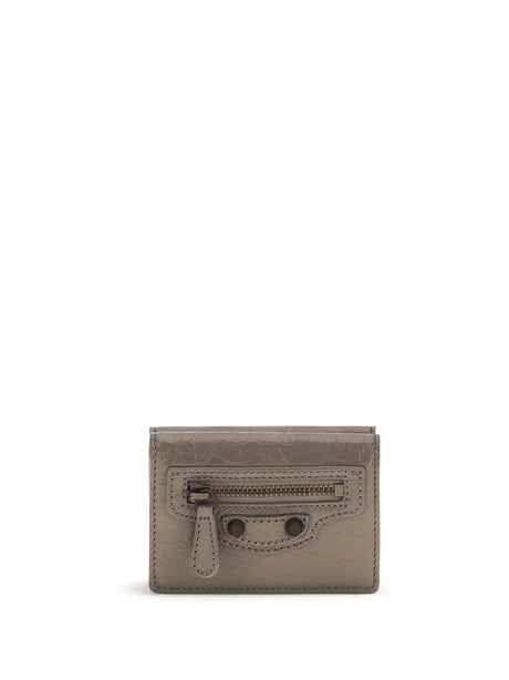Balenciaga Le City Mini Wallet - Dark Noix