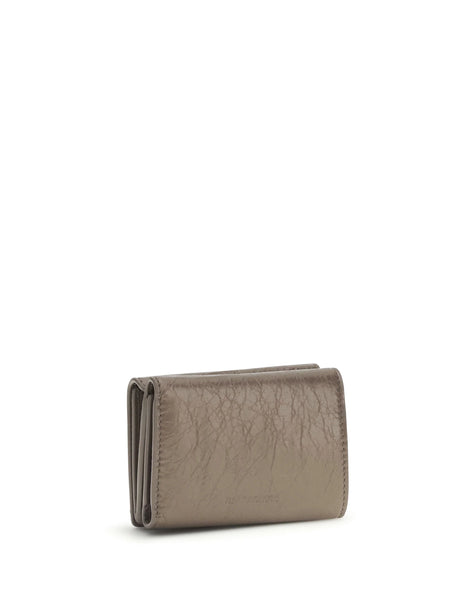 Balenciaga Le City Mini Wallet - Dark Noix