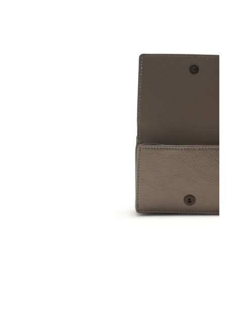 Balenciaga Le City Mini Wallet - Dark Noix