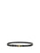 Ferragamo Leather Belt - Grey Bicoloured Black