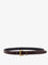 Saint Laurent Leather belt - Redtan
