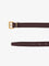 Saint Laurent Leather belt - Redtan