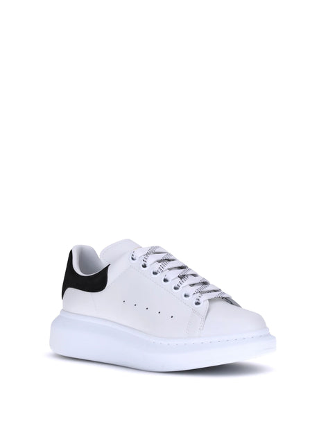 Alexander Mcqueen Leather Sneakers - White/Black