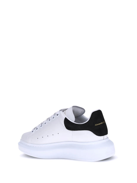 Alexander Mcqueen Leather Sneakers - White/Black