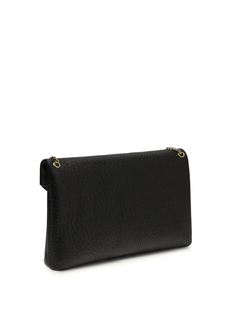 Saint Laurent Cassandre Clutch Bag - Black