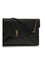 Saint Laurent Cassandre Clutch Bag - Black