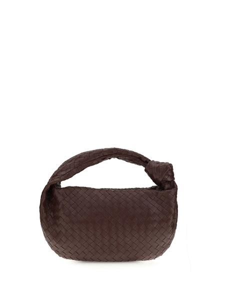 Bottega Veneta Jodie Shoulder Bag - Deep Mahogany-Gold