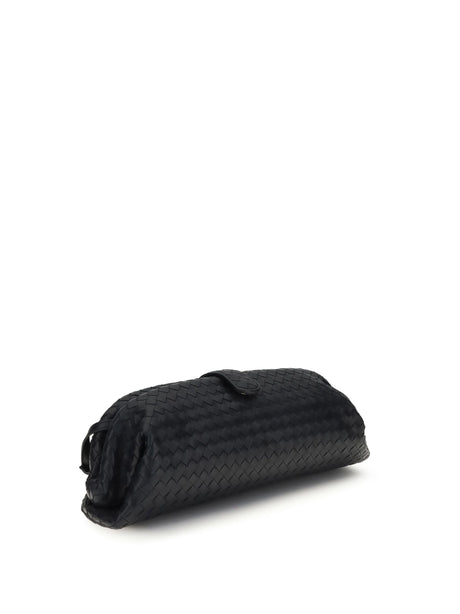 Bottega Veneta Lauren 1979 Clutch - Midnight-Brass V