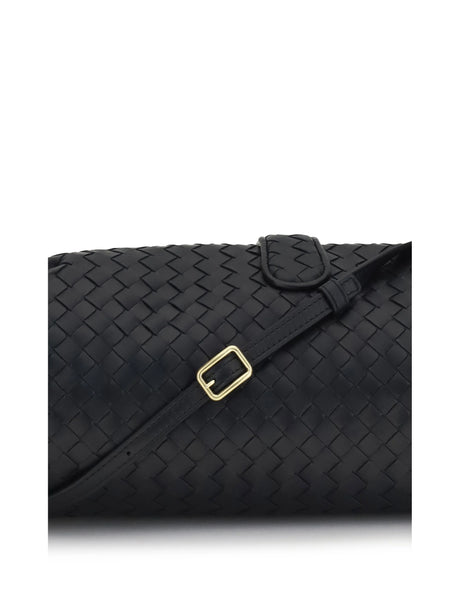 Bottega Veneta Lauren 1979 Clutch - Midnight-Brass V