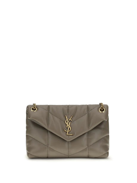 Saint Laurent Puffer Toy Shoulder Bag - Zinc