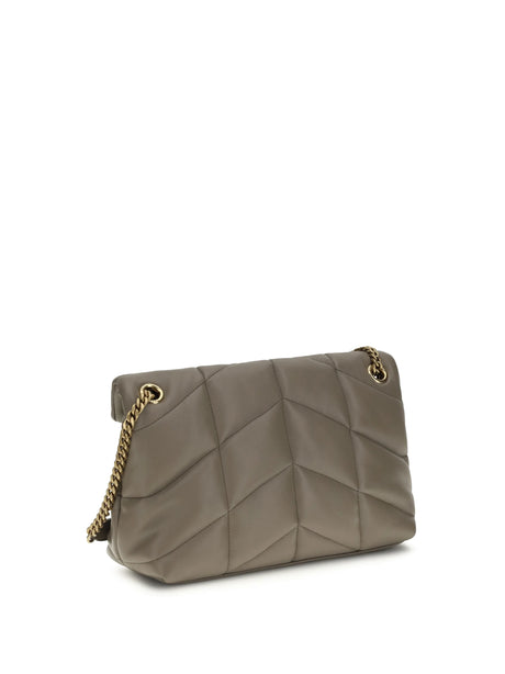 Saint Laurent Puffer Toy Shoulder Bag - Zinc