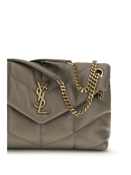 Saint Laurent Puffer Toy Shoulder Bag - Zinc