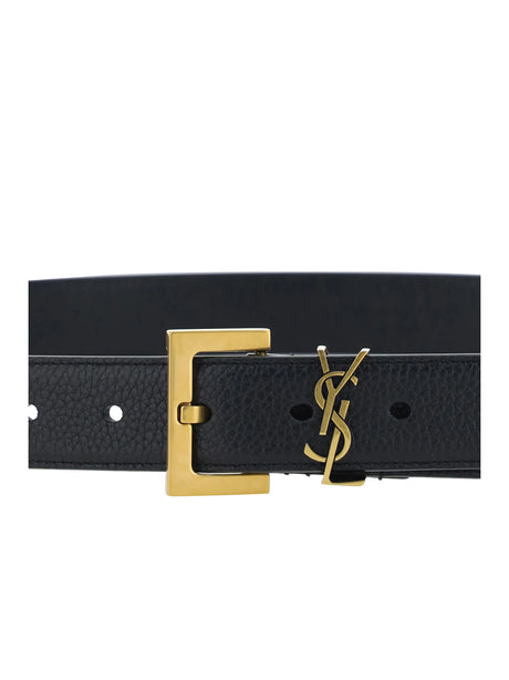 Saint Laurent Milo Belt - Black