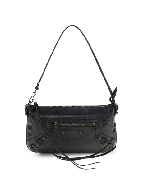 Balenciaga Le City Clutch Bag - Black