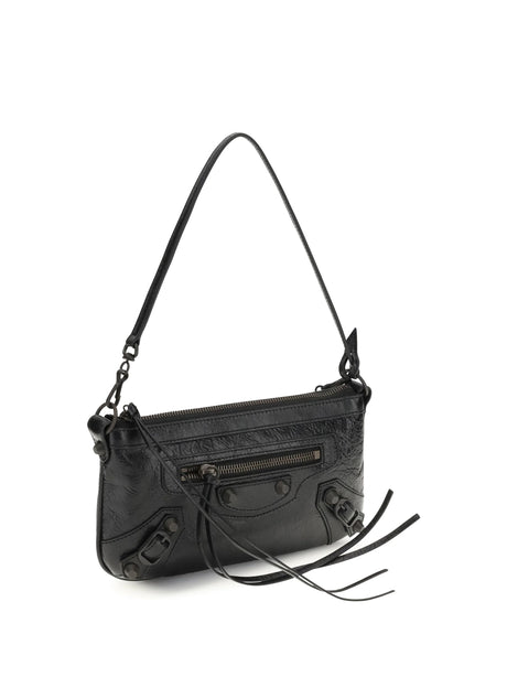 Balenciaga Le City Clutch Bag - Black