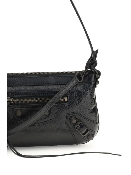 Balenciaga Le City Clutch Bag - Black