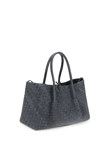 Bottega Veneta Pinacoteca large Shoulder Bag - Cloudy Ind/Gra.M-Mb