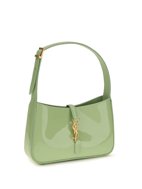 Saint Laurent Leather Shoulder Bag - Acqua