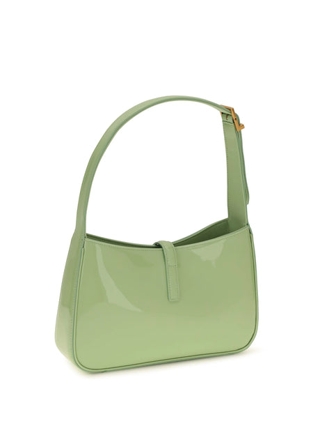 Saint Laurent Leather Shoulder Bag - Acqua