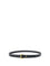 Saint Laurent Cassandre slim Belt - Black