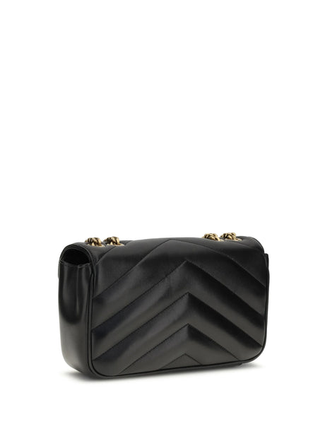 Saint Laurent New LouLou Shoulder Bag - Black