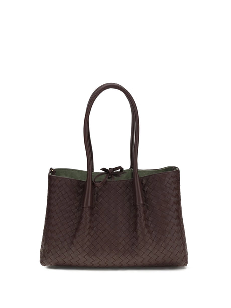 Bottega Veneta Pinacoteca Tote Bag - Dark Barolo/Pick-M B