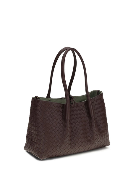 Bottega Veneta Pinacoteca Tote Bag - Dark Barolo/Pick-M B