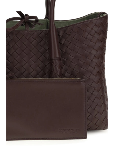 Bottega Veneta Pinacoteca Tote Bag - Dark Barolo/Pick-M B