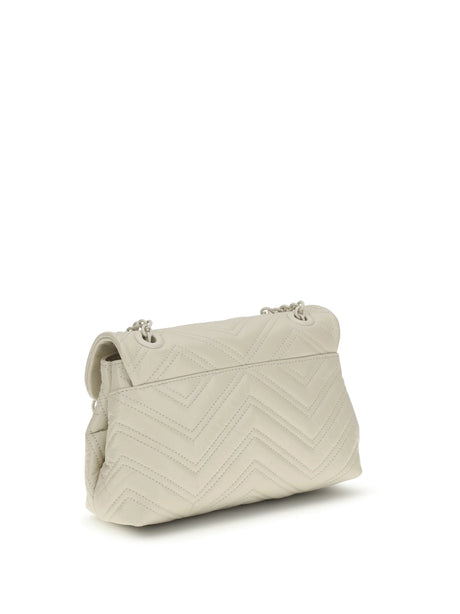 Gucci Small GG Marmont Shoulder Bag - New Ivoire/N.Iv/N.Iv