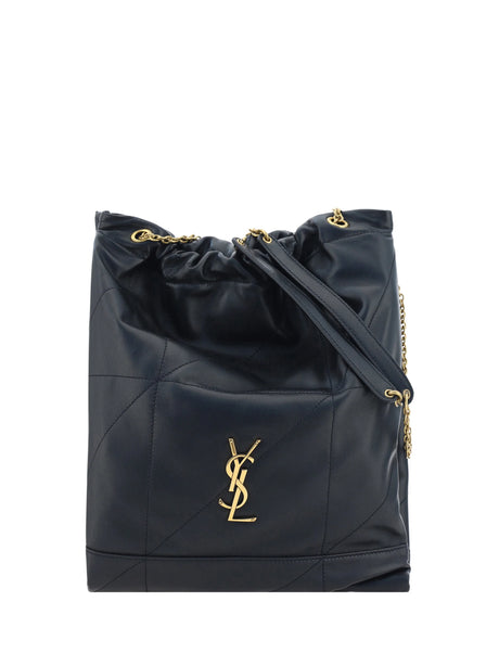 Saint Laurent Pochon Bucket Bag - Black